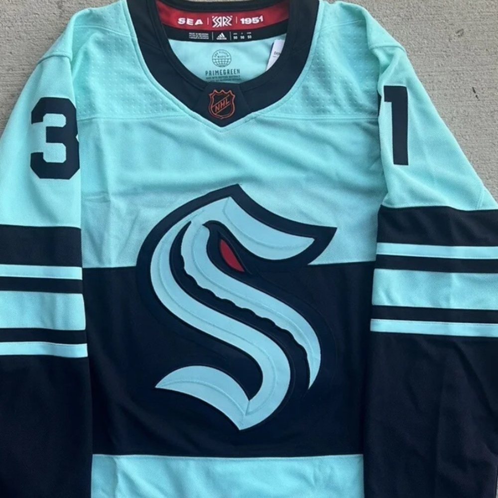 SEATTLE KRAKEN Adidas authentic Jersey